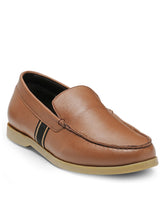 Load image into Gallery viewer, Teakwood Leather Men's Tan Slip-ons Shoes