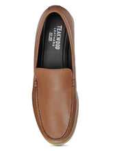 Load image into Gallery viewer, Teakwood Leather Men's Tan Slip-ons Shoes