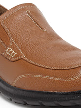Load image into Gallery viewer, Teakwood Leathers Men Tan Brown Slip-On Sneaker Shoes