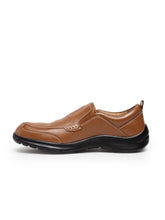 Load image into Gallery viewer, Teakwood Leathers Men Tan Brown Slip-On Sneaker Shoes