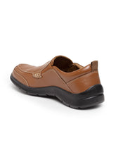 Load image into Gallery viewer, Teakwood Leathers Men Tan Brown Slip-On Sneaker Shoes