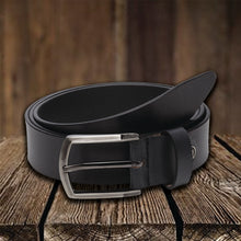 Load image into Gallery viewer, Teakwood Genuine Leather Men Blue Solid Belt - Clearance sale
