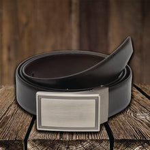 Load image into Gallery viewer, Teakwood Men Genuine Leather Black & Brown Solid Reversible Belt