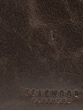 Load image into Gallery viewer, Men Brown Solid Zip Around Brown Wallet