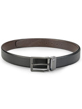 Load image into Gallery viewer, Teakwood Leathers Men Black & Brown Reversible Leather Belt