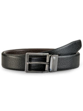 Load image into Gallery viewer, Teakwood Leathers Men Black & Brown Reversible Leather Belt