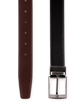 Load image into Gallery viewer, Teakwood Leathers Men Black & Brown Reversible Belt