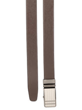 Load image into Gallery viewer, Teakwood Men Black Leather Reversible Belt