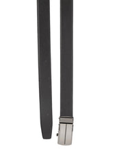 Load image into Gallery viewer, Teakwood Men Black Leather Reversible Belt