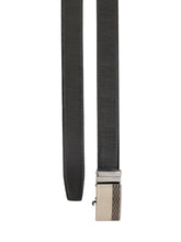 Load image into Gallery viewer, Teakwood Men Black Leather Reversible Belt