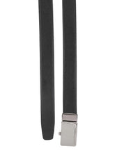 Load image into Gallery viewer, Teakwood Men Black Leather Reversible Belt