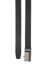 Load image into Gallery viewer, Teakwood Men Black Leather Reversible Belt