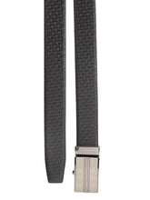 Load image into Gallery viewer, Teakwood Men Black Leather Reversible Belt