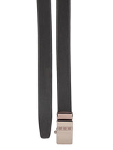 Load image into Gallery viewer, Teakwood Men Black Leather Reversible Belt