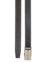 Load image into Gallery viewer, Teakwood Men Black Leather Reversible Belt