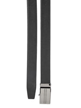 Load image into Gallery viewer, Teakwood Men Black Leather Reversible Belt