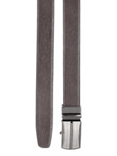 Load image into Gallery viewer, Teakwood Men Black Leather Reversible Belt