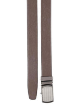 Load image into Gallery viewer, Teakwood Men Black Leather Reversible Belt