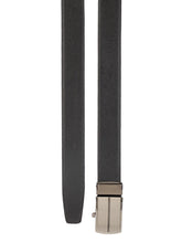 Load image into Gallery viewer, Teakwood Men Black Leather Reversible Belt
