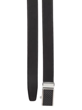 Load image into Gallery viewer, Teakwood Men Black Leather Reversible Belt