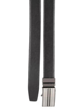 Load image into Gallery viewer, Teakwood Men Black Leather Reversible Belt