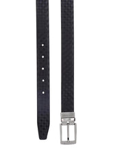 Load image into Gallery viewer, Teakwood Men Black Leather Reversible Belt