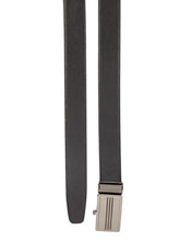 Load image into Gallery viewer, Teakwood Men Black Leather Reversible Belt