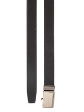 Load image into Gallery viewer, Teakwood Men Black Leather Reversible Belt