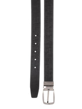 Load image into Gallery viewer, Teakwood Men Black Leather Reversible Belt