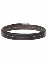 Load image into Gallery viewer, Teakwood Men Genuine Leather Black Solid Casual Belt