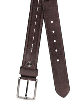 Load image into Gallery viewer, Teakwood Men Genuine Leather Brown Solid Casual Belt - Clearance sale
