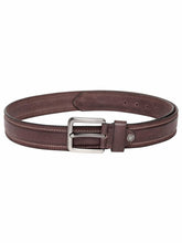 Load image into Gallery viewer, Teakwood Leather Brown Belt