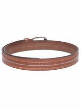 Load image into Gallery viewer, Teakwood Men Tan Leather Solid Belt