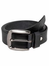 Load image into Gallery viewer, Teakwood Genuine Leather Black Belts
