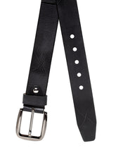 Load image into Gallery viewer, Teakwood Genuine Leather Black Belts