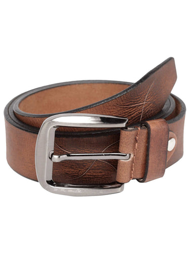 Teakwood Leather Tan Belts