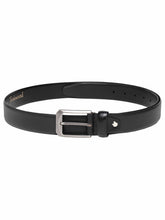 Load image into Gallery viewer, Teakwood Leather Men Black Belts