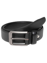Load image into Gallery viewer, Teakwood Leather Men Black Belts
