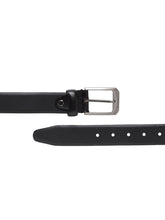 Load image into Gallery viewer, Teakwood Leather Men Black Belts