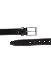 Load image into Gallery viewer, Teakwood Leather Black Belts