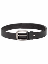Load image into Gallery viewer, Teakwood Men Genuine Leather Black Casual Belt