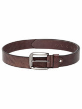 Load image into Gallery viewer, Teakwood Men Genuine Leather Brown Casual Belt