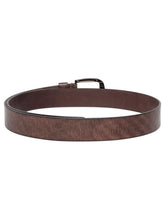 Load image into Gallery viewer, Teakwood Men Genuine Leather Brown Casual Belt