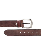 Load image into Gallery viewer, Teakwood Men Genuine Leather Brown Casual Belt