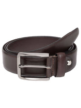 Load image into Gallery viewer, Teakwood Genuine Leather Brown Belts
