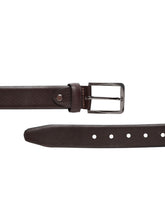Load image into Gallery viewer, Teakwood Genuine Leather Brown Belts