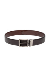 Load image into Gallery viewer, Teakwood Leathers Men Black & Brown Reversible Belt