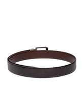 Load image into Gallery viewer, Teakwood Leathers Men Black & Brown Reversible Belt