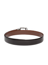Load image into Gallery viewer, Teakwood Leathers Men Black Leather Belt