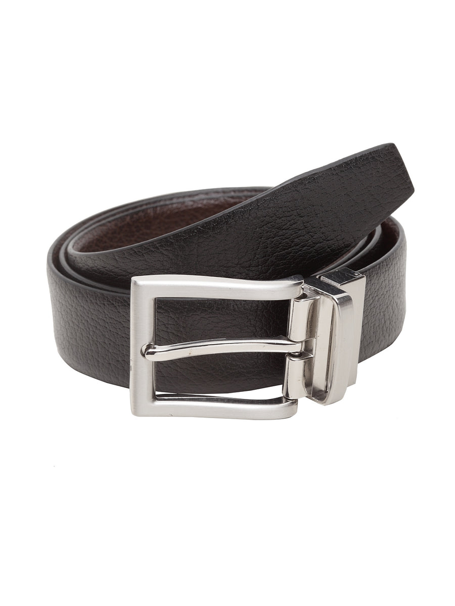 The Prime Black Leather Belt